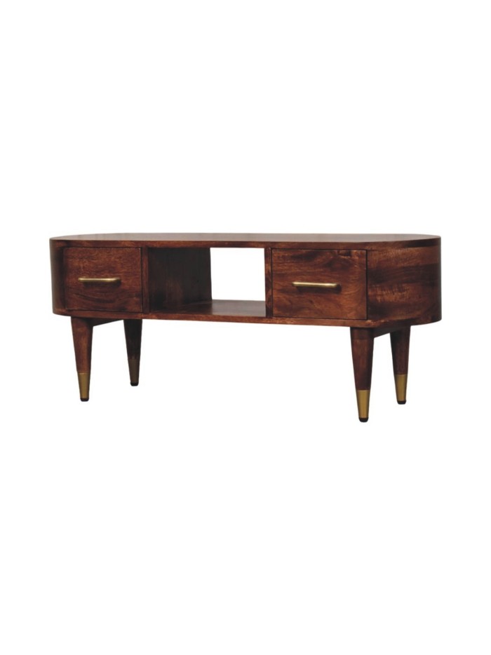 Bantham Curved Console Table