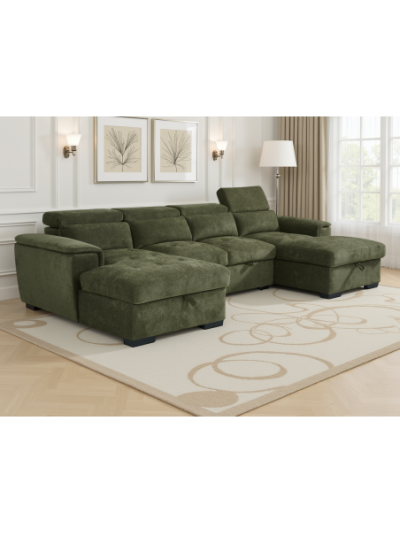 Dartmoor Green Sofabed | MODA Britain