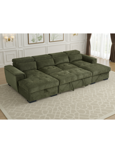 Dartmoor Green Sofabed | MODA Britain