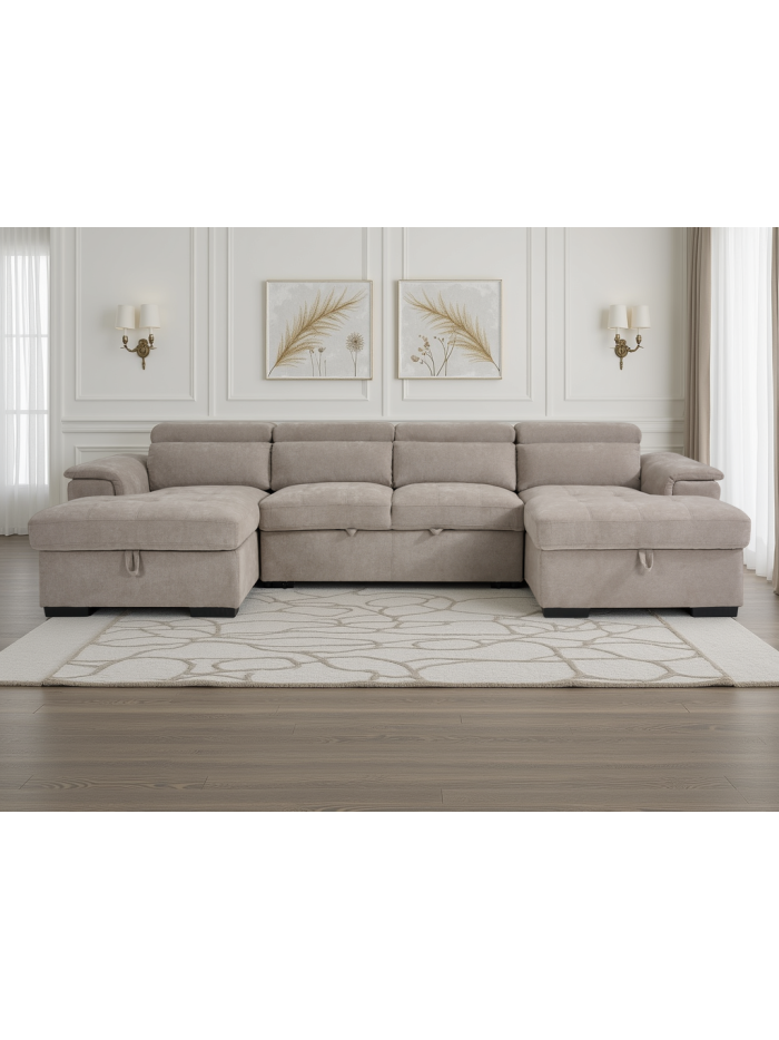 Brixham Beige Sofabed