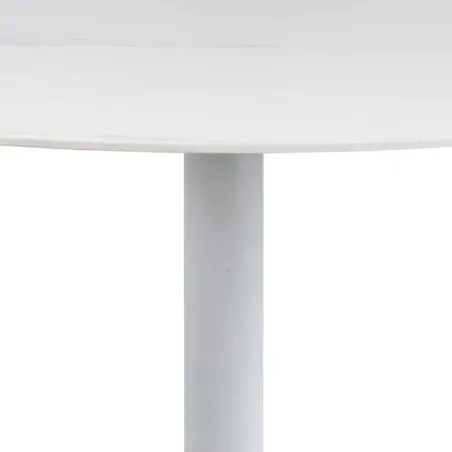 Malta Round Bar Table – Ceramic White