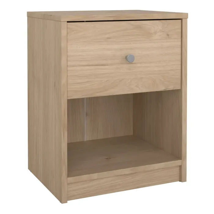 May Bedside 1-Drawer – Jackson Hickory Oak