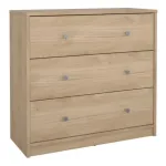 May 3-Drawer Chest – Jackson Hickory Oak
