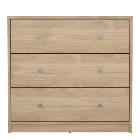 May 3-Drawer Chest – Jackson Hickory Oak
