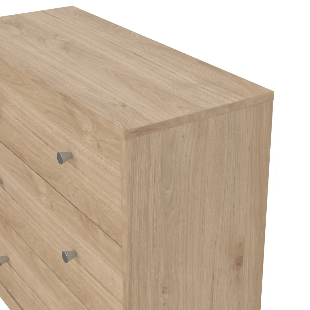May 3-Drawer Chest – Jackson Hickory Oak