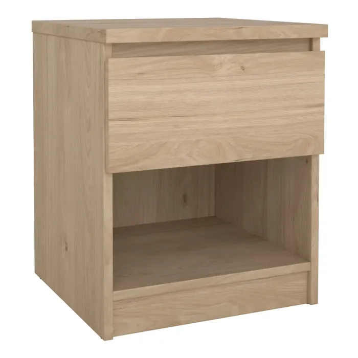 Naia Bedside 1-Drawer 1 Shelf – Jackson Hickory Oak