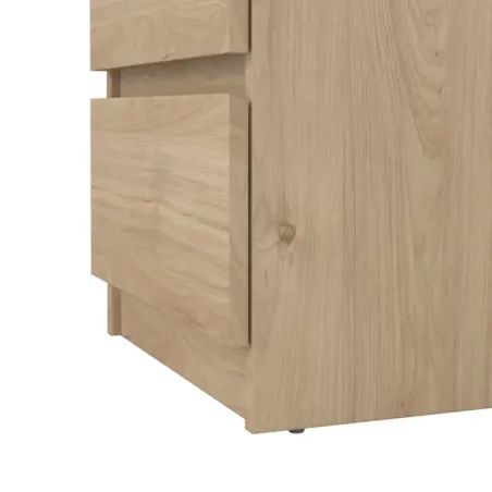Naia Bedside 3-Drawer – Jackson Hickory Oak