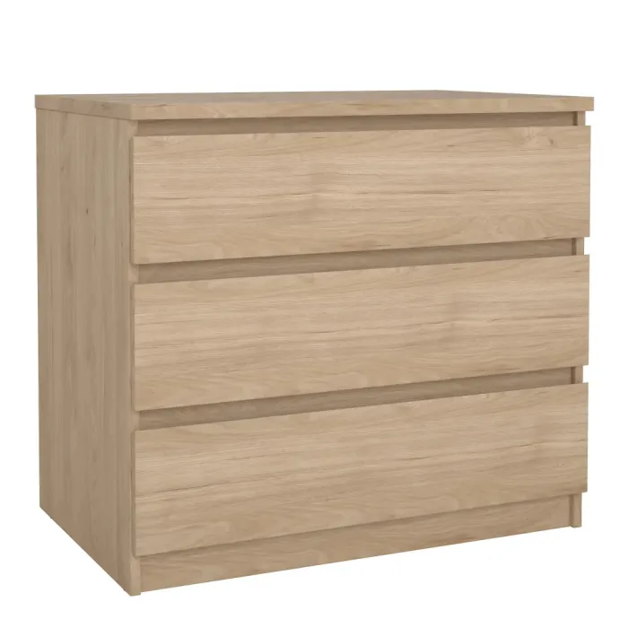 Naia 3-Drawer Chest – Jackson Hickory Oak