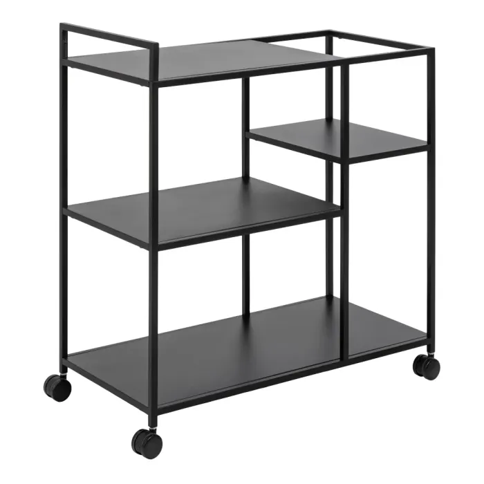 Newcastle Serving Trolley – Matt Black