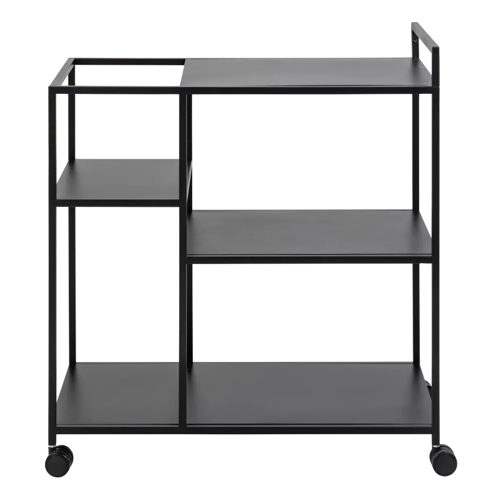 Newcastle Serving Trolley – Matt Black