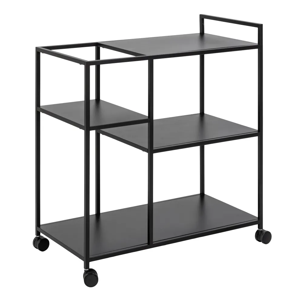 Newcastle Serving Trolley – Matt Black