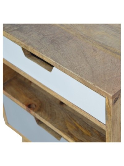 Buckfast Grey Side Table | MODA Britain