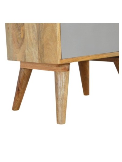 Buckfast Grey Side Table | MODA Britain