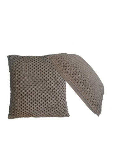 Riviera Grey Cushion