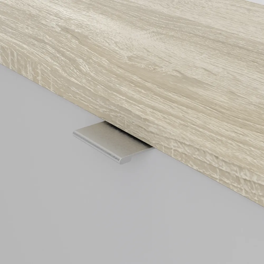 Shoes Shoe Cabinet 3 Flip-Down Doors and 2 Layers Oak Structure White