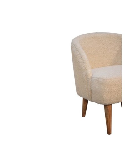 Teignmouth Bouclé Armchair | MODA Britain