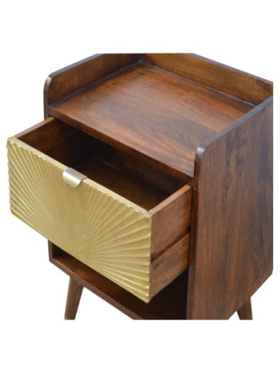 Paignton Gold Side Table | MODA Britain