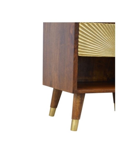 Paignton Gold Side Table | MODA Britain