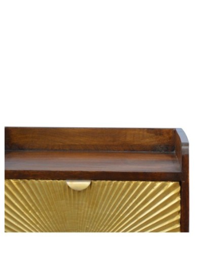 Paignton Gold Side Table | MODA Britain