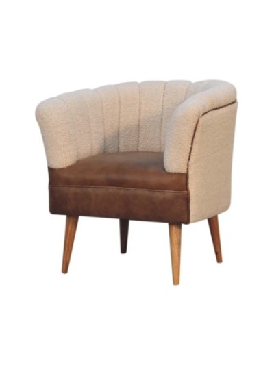 Bantham Bouclé Armchair | MODA Britain
