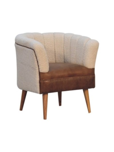 Bantham Bouclé Armchair | MODA Britain