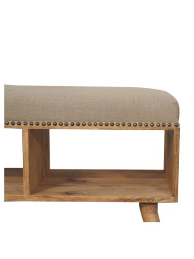 Dunsford Linen Bench | MODA Britain
