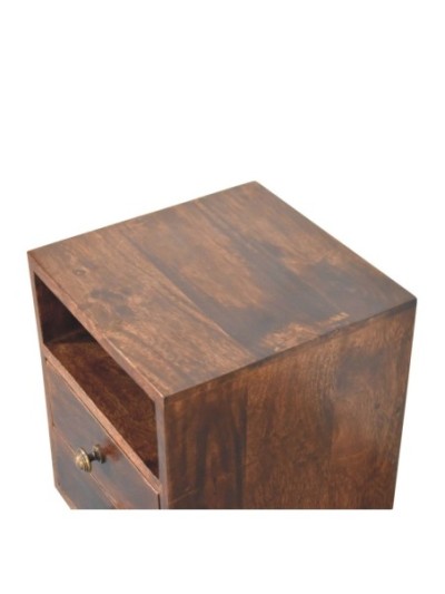 Torbay Walnut Side Table | MODA Britain