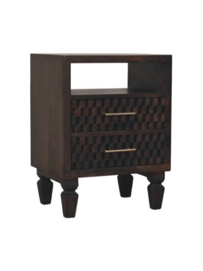 Blackpool Sands Carved Side Table
