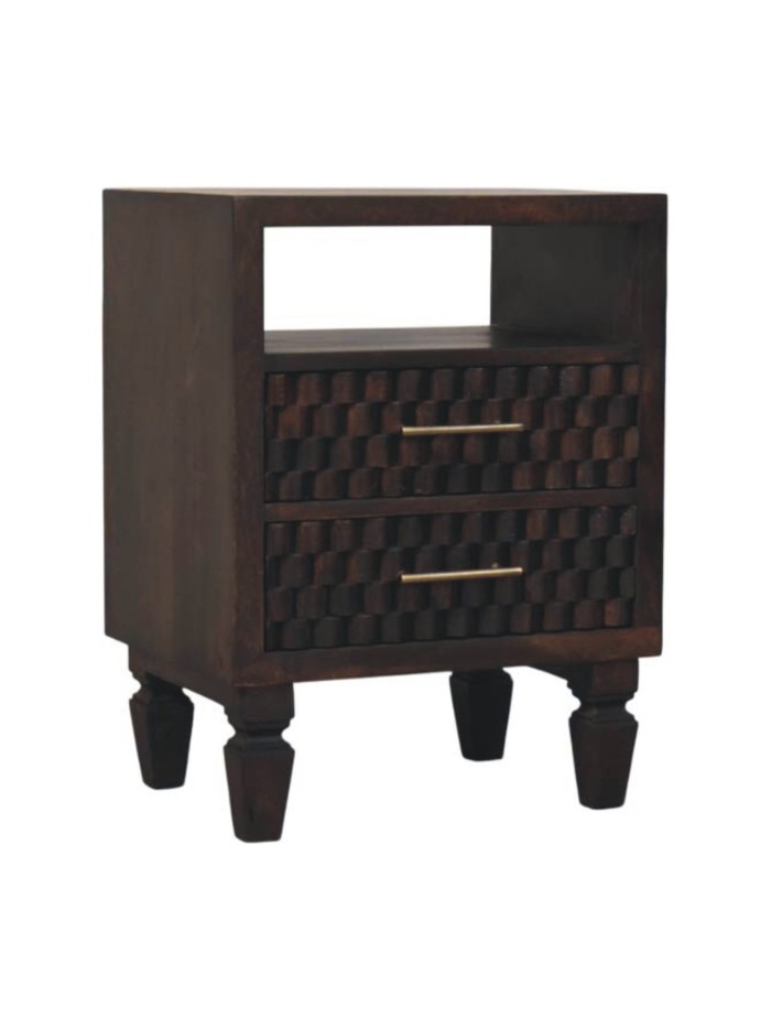Blackpool Sands Carved Side Table