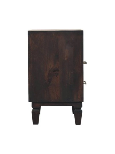Blackpool Sands Carved Side Table | MODA Britain