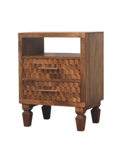 Newton Carved Side Table | MODA Britain