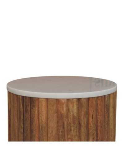 Paignton Marble Side Table | MODA Britain