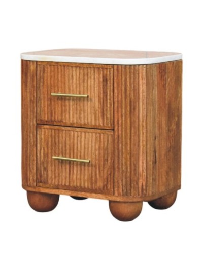 Bantham Marble Side Table | MODA Britain