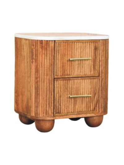 Bantham Marble Side Table | MODA Britain