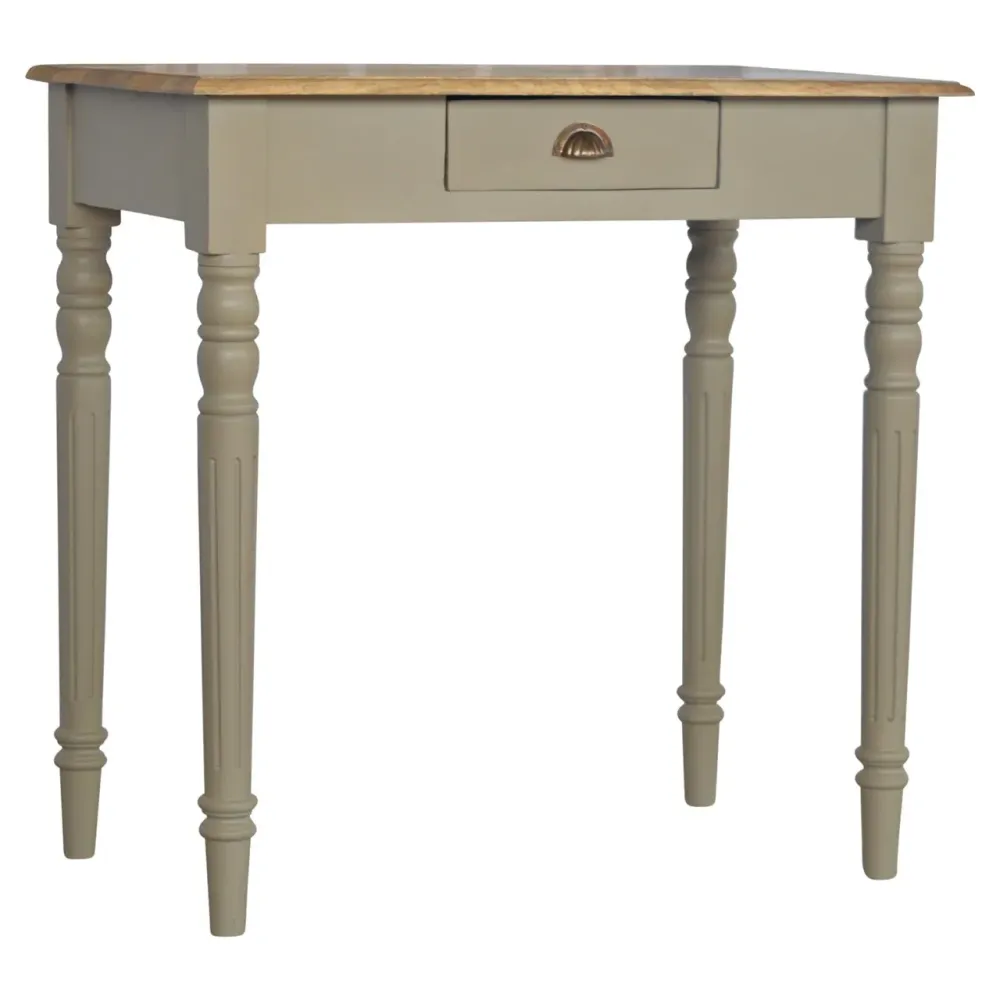 Hand-Painted Mango Wood Writing Desk