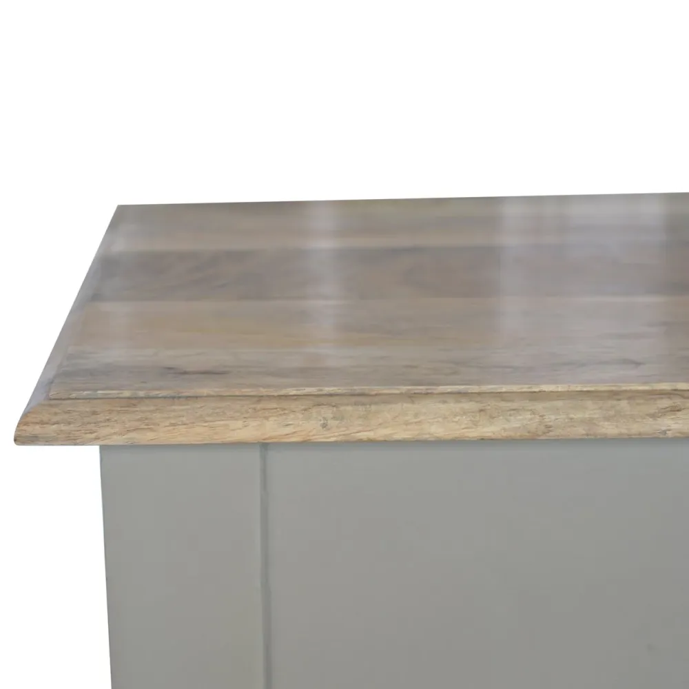 Hand-Painted Mango Wood Writing Desk