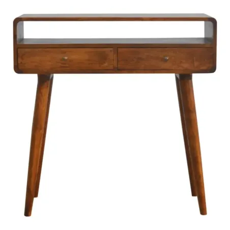 Curved Console Table