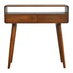 Curved Console Table