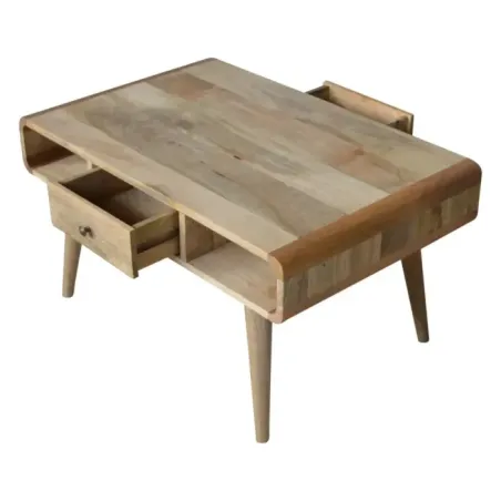Curved Oak Coffee Table | MODA Britain