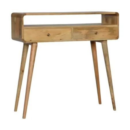 Curved Oak Hall Console | MODA Britain