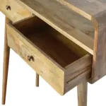 Curved Oak Hall Console | MODA Britain