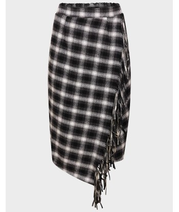 MODA Britain Tailored Wool-Blend Skirt