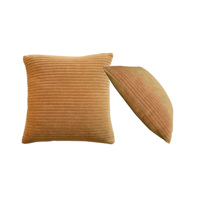 Ribbed Textile Cushion