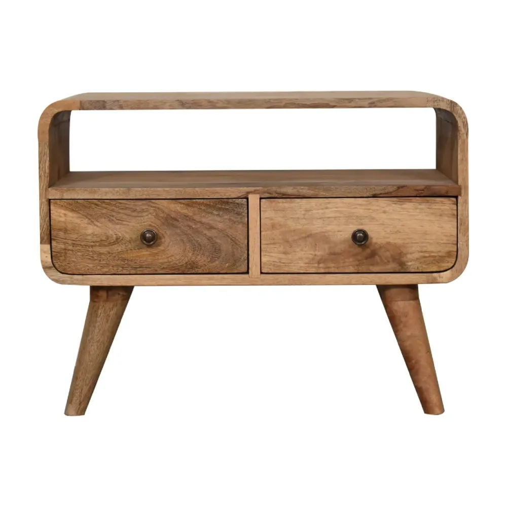 Mini Oak Media Unit