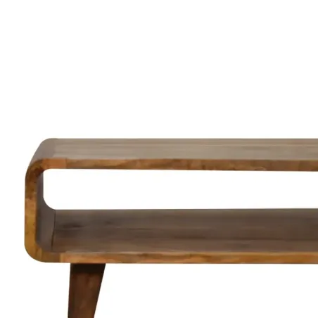 Open Oak Entertainment Unit | MODA Britain