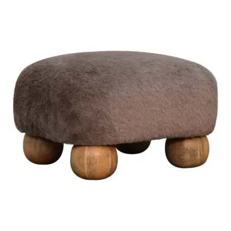 Mocha Ottoman | MODA Britain
