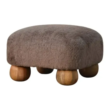 Mocha Ottoman | MODA Britain