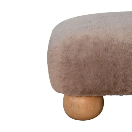 Mocha Ottoman | MODA Britain