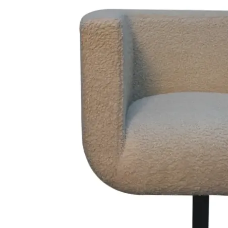 Cream Boucle Study Chair | MODA Britain