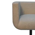 Cream Boucle Study Chair | MODA Britain